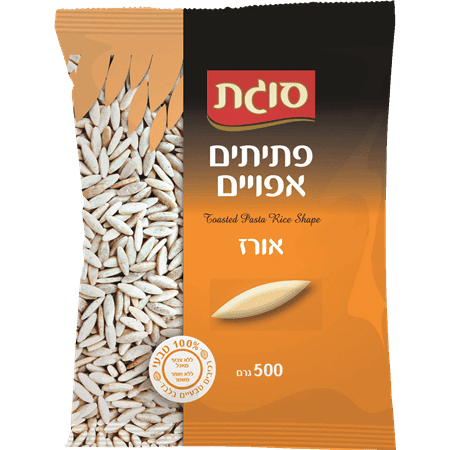 פתיתים אפויים אורז 500 גרם סוגת