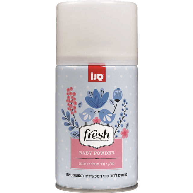 מבשם אוויר פרש אוטומטיק בניחוח בייבי פאודר 250 מ"ל סנו