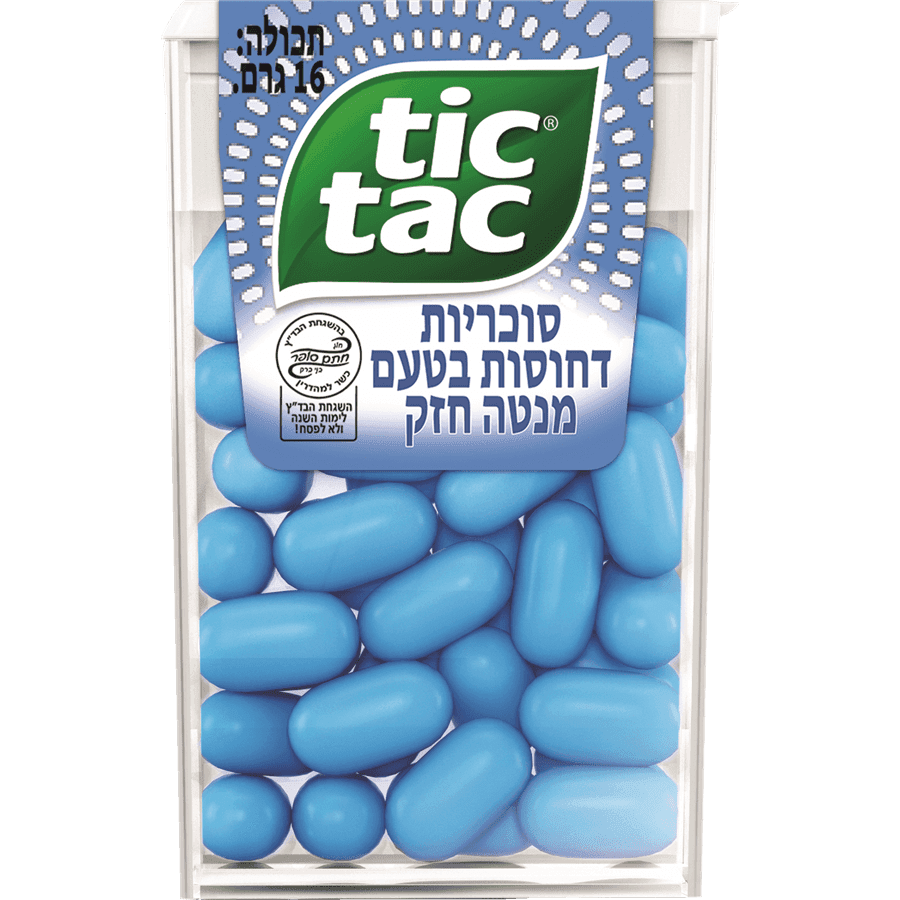 טיק טק בטעם מנטה חזק
