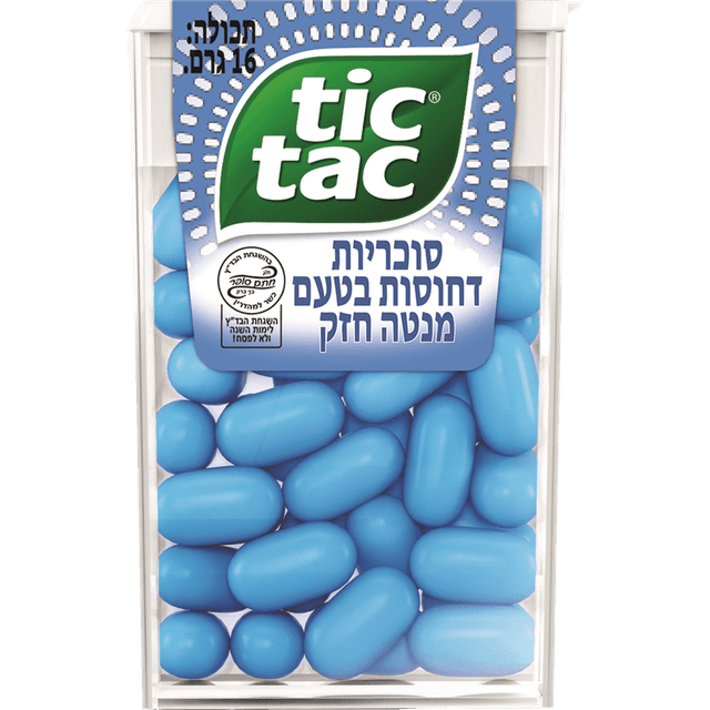 טיק טק בטעם מנטה חזק