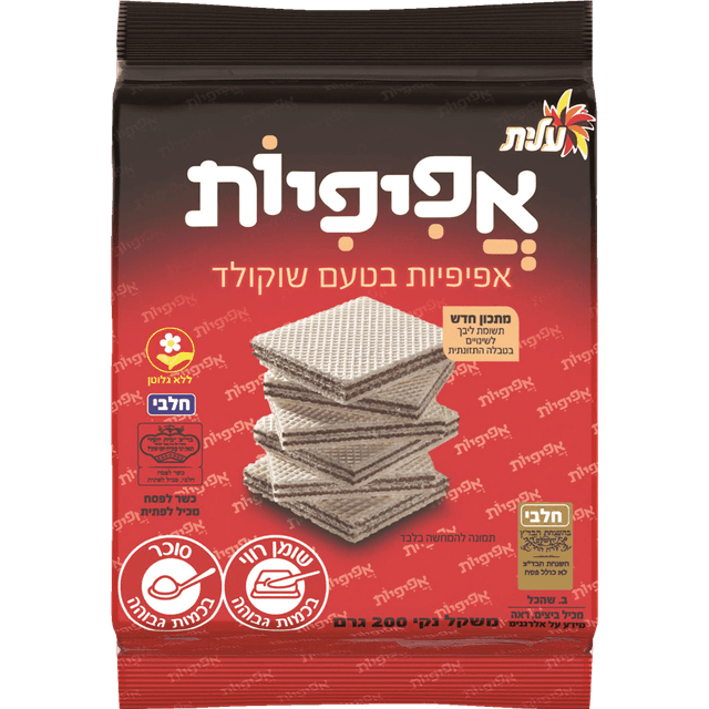 אפיפית 200 ג ללג בדצ וופל עלית