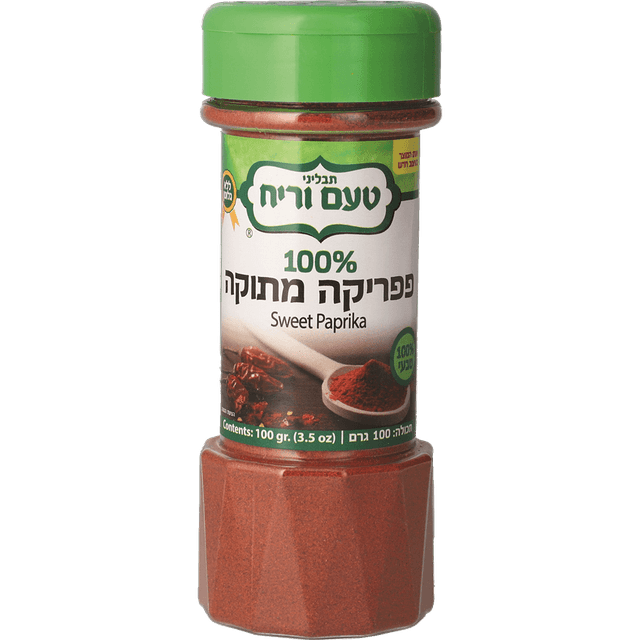 פפריקה מתוקה 100 גר