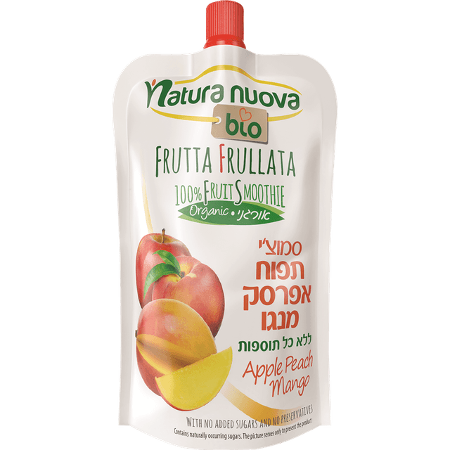 סמוזי נטורה נובה סמוצי תפוח מנגו 100 גרם