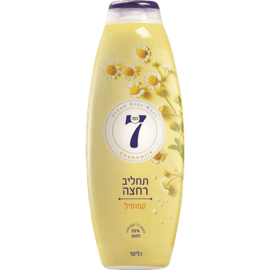 נקה 7 תחליב רחצה ארומה קמומיל לבן 1 ל'