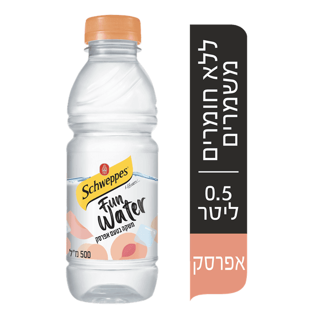 שוופס ווטר אפרסק 0.5