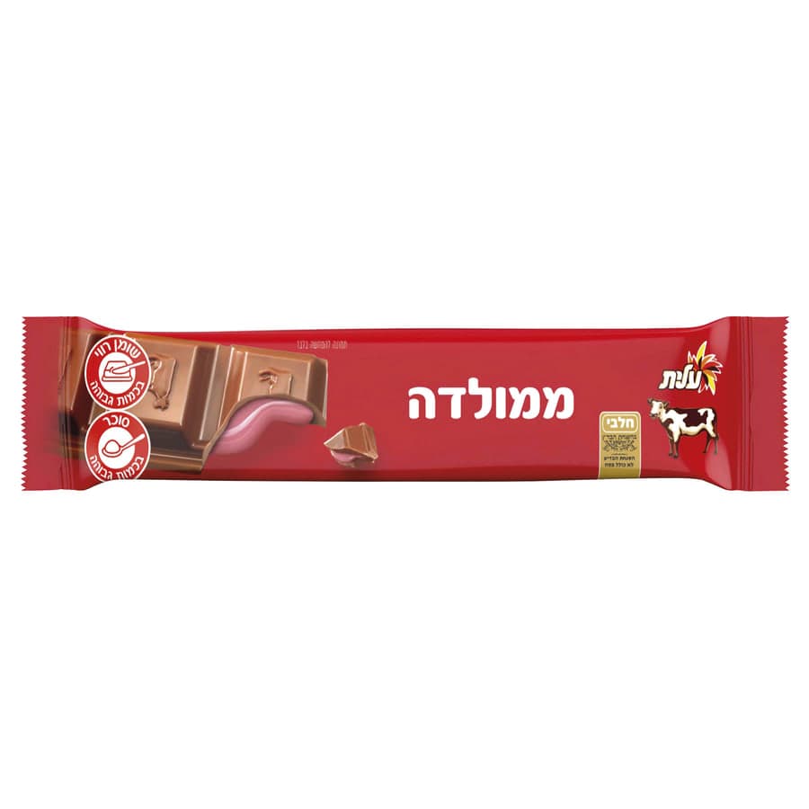 עלית - ממולדה תות חטיף 50 גרם