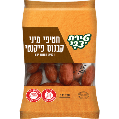 חטיפי מיני קבנוס פיקנטי 120 ג' טירת צבי