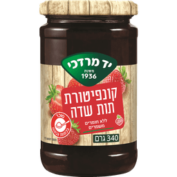 קונפיטורה תות 340גר