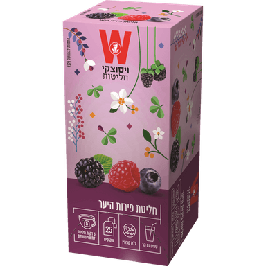 ויסוצקי - חליטת פירות יער 25 יח'
