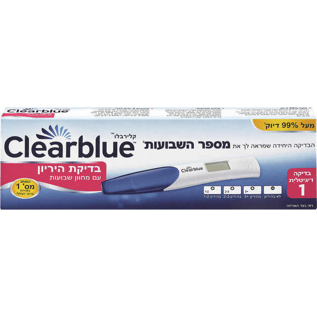 קליר בלו - בדיקת הריון דיגיטלית