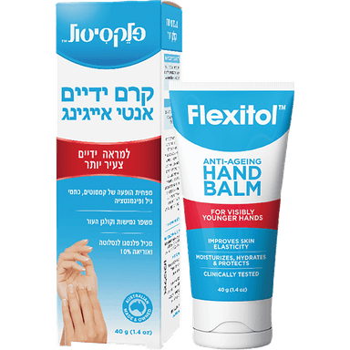 פלקסיטול - קרם ידיים אנטי אייג'ינג 40 גרם