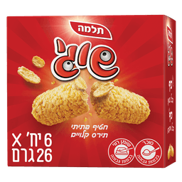 תלמה - מאגדת חטיף שוגי קורנפלקס 26 גרם * שישייה