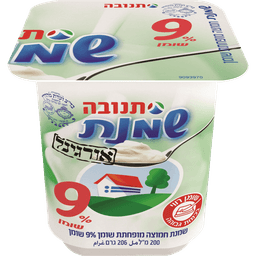 שמנת תנובה 9%