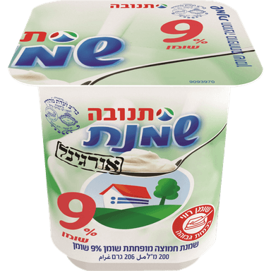 שמנת תנובה 9%