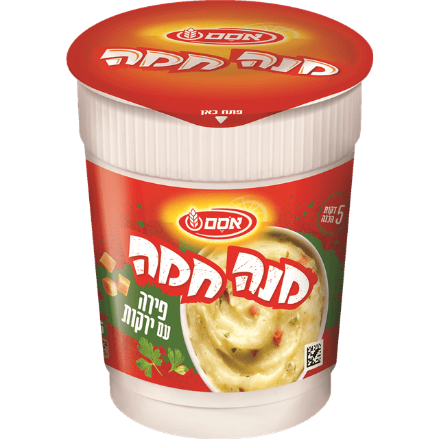 אוסם - מנה חמה פירה עם ירקות 55 גרם