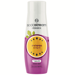 סודה סטרים - סירופ פסיפלורה דל קלוריות 440 מ"ל