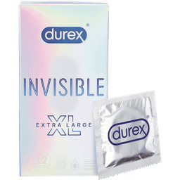 DUREX INVISBLE XL 12'S
