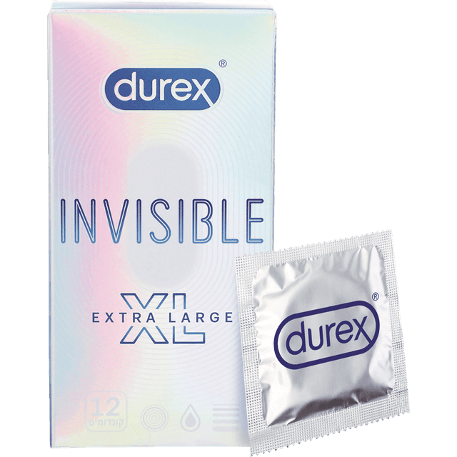 DUREX INVISBLE XL 12'S
