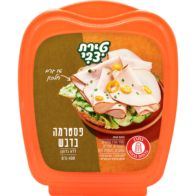 ט.צבי פסטרמה בדבש400