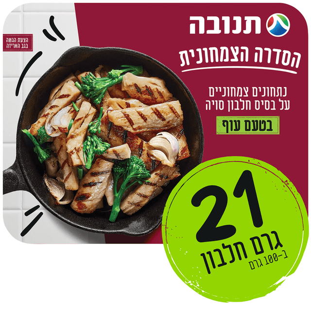 נתחוני סויה בטעם עוף 350 ג' תנובה