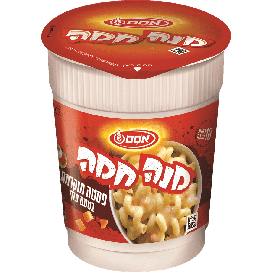 אוסם - מנה חמה פסטה מוקרמת בטעם עוף 55 גרם