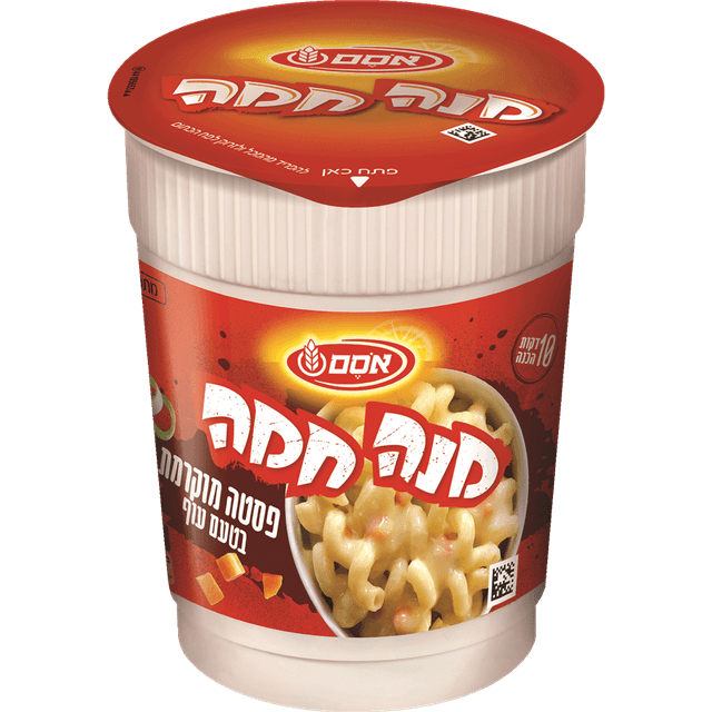 אוסם - מנה חמה פסטה מוקרמת בטעם עוף 55 גרם