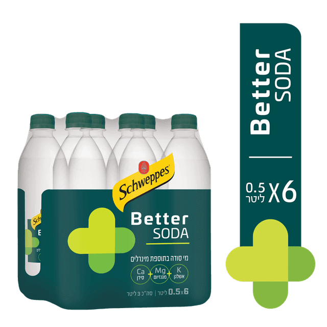 שישיית שוופס סודה עושרת 500 מל