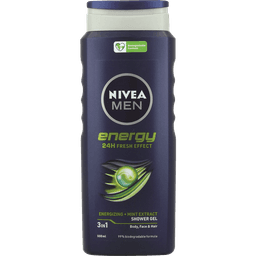 ניוואה - ג'ל רחצה אנרג'י לגבר 500 מ"ל