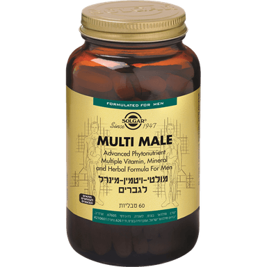 סולגר מולטיויטמין לגברים 60 טבליות