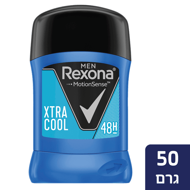 רקסונה - דאודורנט סטיק לגבר אקסטרה קול 50 גרם