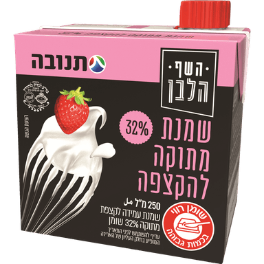 שמנת עמידה להקצפה