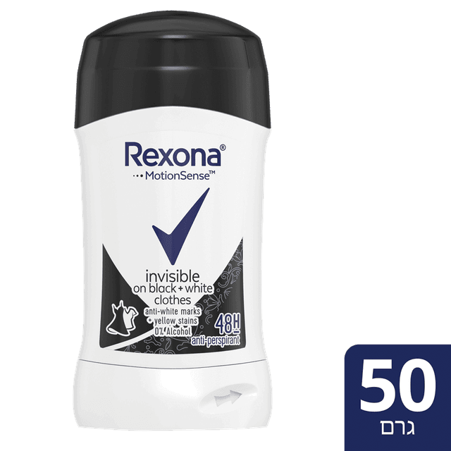 רקסונה - דאודורנט סטיק לאישה קריסטל 50 גרם