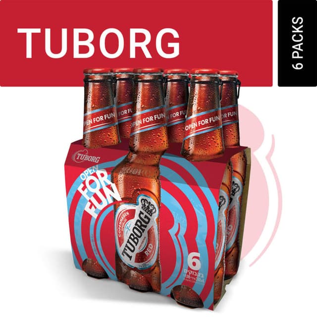 בירה בבקבוק טובורג*6