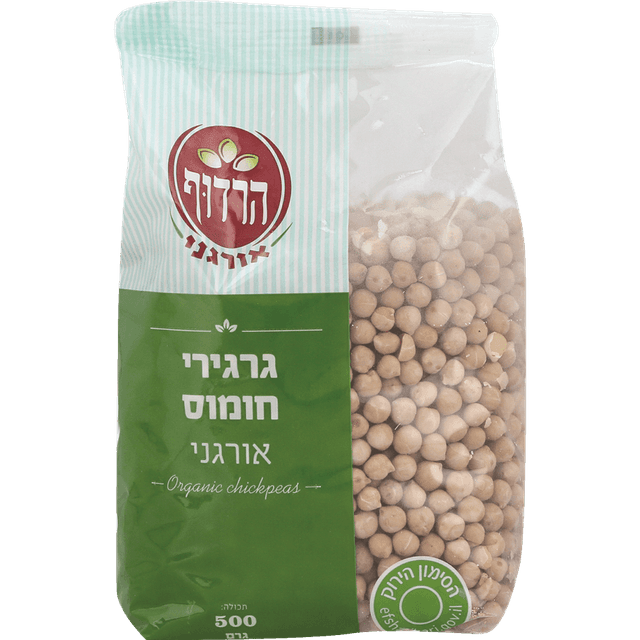 חומוס אורגני 500 גר