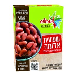 שעועית אדומה טעם הטבע קופסה 380 גר