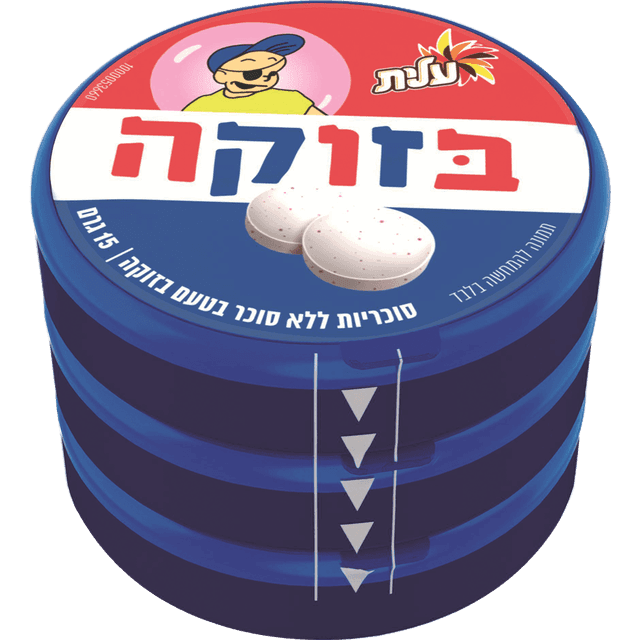 שלישיית סוכריות FRESH בטעם בזוקה