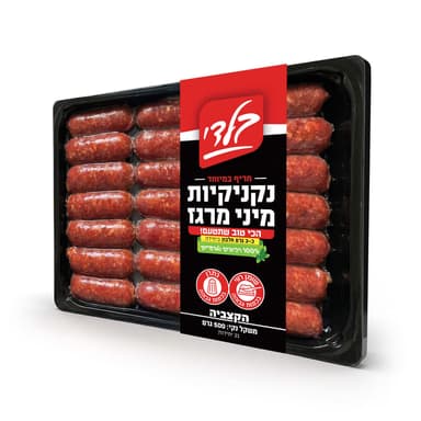 מרגז מיני אקסטרה חריף נקניקיות, 500 ג'