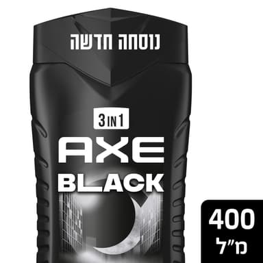 אקס - ג'ל רחצה בלק 400 מ"ל