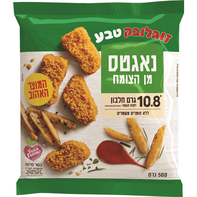 נאגטס מן הצומח זוגלובק 500 גרם