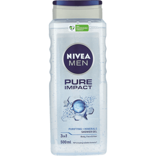 ניוואה - ג'ל רחצה אימפקט לגבר 500 מ"ל