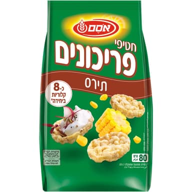 אוסם - חטיפי פריכונים תירס 80 גרם