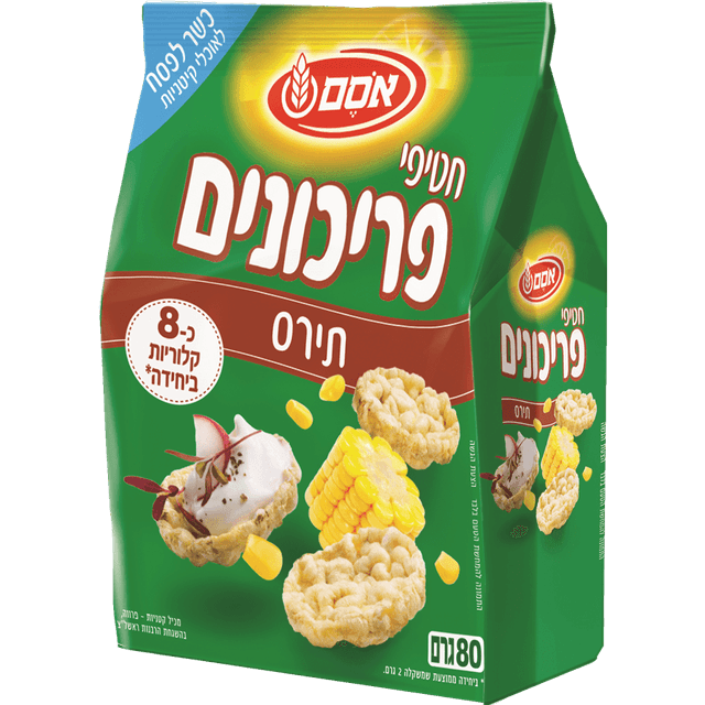 אוסם - חטיפי פריכונים תירס 80 גרם