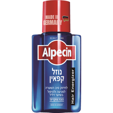 אלפסין - נוזל קפאין לשיער 200 מ"ל