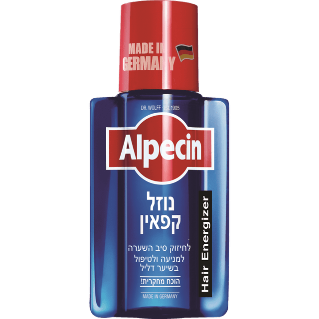 אלפסין - נוזל קפאין לשיער 200 מ"ל