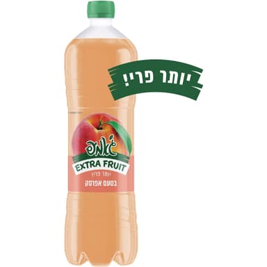 משקה בטעם אפרסק צלול תריסר 1.5 ל' ג'אמפ