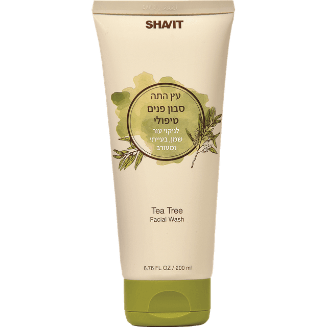 שביט - עץ התה סבון פנים 200 מ"ל