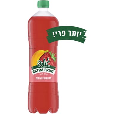 משקה בטעם תות בננה תריסר 1.5 ל' ג'אמפ