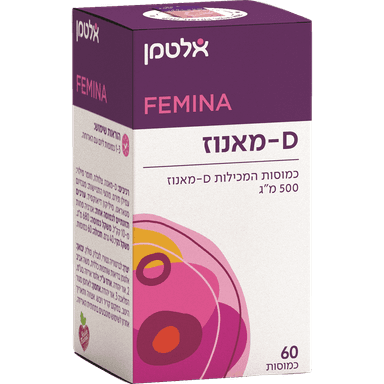 D מאנוז 500 מ"ג (60) כשר