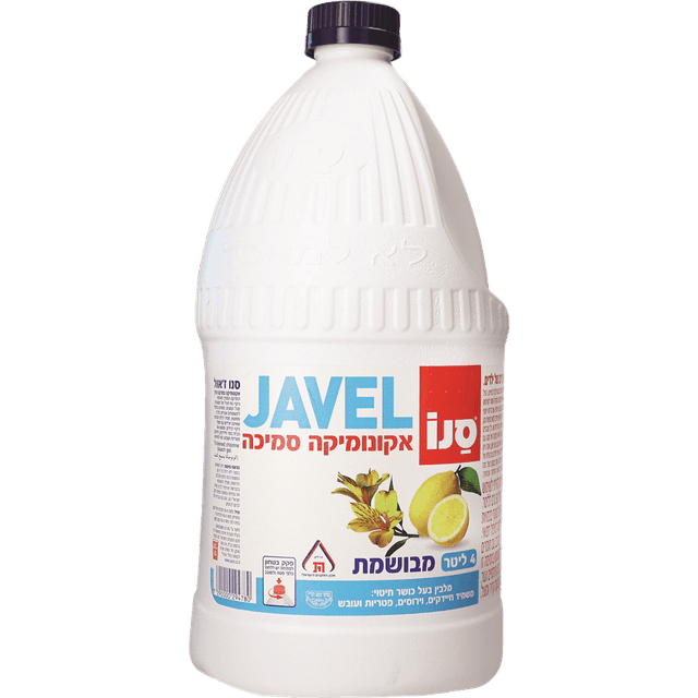 סנו ז'אוול - אקונומיקה סמיכה מבושמת 4 ליטר