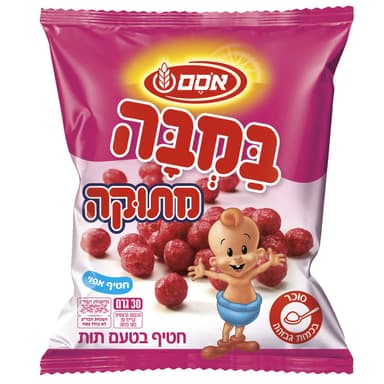 אוסם - במבה תות מחומרים טבעיים 30 גרם